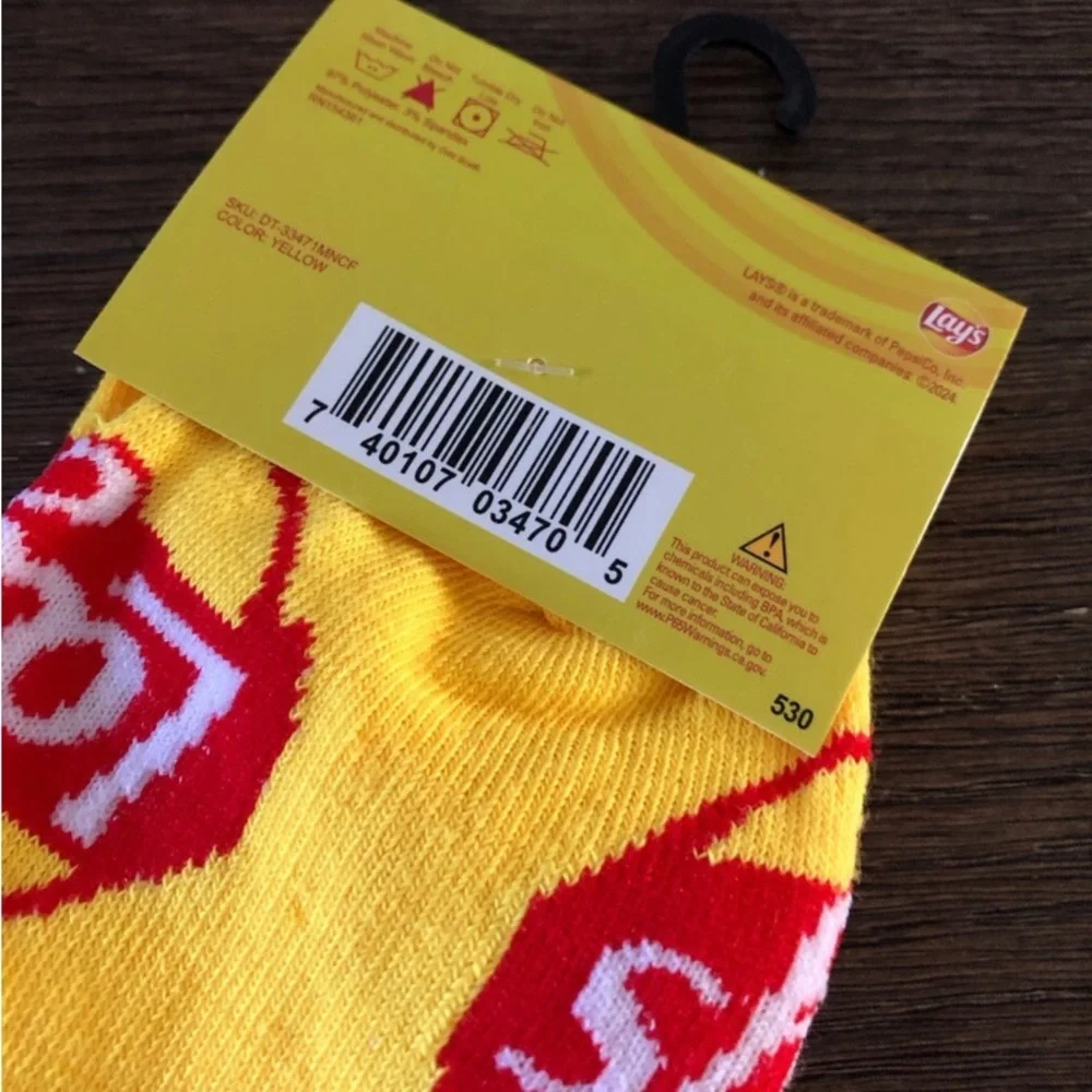 Lays men’s crew socks size 6-12